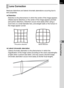 Page 213211
Shooting Settings6 Reduces distortions and lateral chromatic aberrations occurring due to 
lens properties.
 Distortion
Distortion is the phenomenon in which the center of the image appears 
inflated (barrel distortion) or the center of the image appears pinched 
(pincushion distortion). Distortion occurs more easily when using a 
zoom lens or a small diameter lens, and straight walls or the horizon in 
the image appear curved.
 Lateral chromatic aberration
Lateral chromatic aberration is the...