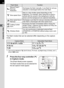 Page 7876
Basic Operations3
The flash modes that can be selected differ depending on the capture 
mode.
*1 This can be selected in Q (Surf & Snow), K (Food), l (Night Snap), R (Kids), and Y 
(Pet) of H mode.
1Press the four-way controller (3) 
in Capture mode.
The [Flash Mode] screen appears.
The flash modes that can be selected for 
the set capture mode appear.
D
Manual Flash+
Red-eye 
ReductionDischarges the flash manually. A pre-flash for red-eye 
reduction is discharged before the main flash.
GSlow-speed...