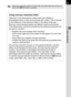 Page 8179
Basic Operations3
When the mode dial is set to a (Flash Off), the built-in flash will not pop up 
even if the K/i button is pressed. 
Using red-eye reduction flash
“Red-eye” is the phenomenon where eyes look reddish in 
photographs taken in dark environments with a flash. This is caused 
by the reflection of the electronic flash in the retina of the eye.
Red-eye occurs because pupils are dilated in dark environments.
This phenomenon cannot be averted but the following measures can 
be used to combat...