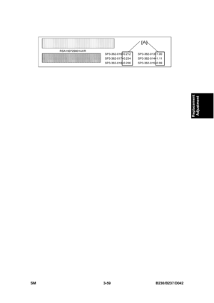 Page 209 
SM 3-59 B230/B237/D042 
Replacement 
Adjustment 
  