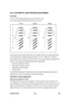 Page 846 
B230/B237/D042 6-26 SM 
6.5.5  AUTOMATIC LINE POSITION ADJUSTMENT 
Overview 
CC, KK, YY, MM: Spaces between two lines of the same color 
KC, KY, KM: Spaces between a black line and a color line 
 
During automatic line position adjustment, t he line patterns above are created eight times 
on the transfer belt. The spaces  between the lines (CC, KK, YY, MM, KC, KY, KM) are 
measured by the front, center, and rear ID sensors. The controller takes the average of the 
spaces. Then it adjusts the follo wing...