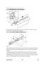 Page 882 
B230/B237/D042 6-62 SM 
The lock lever [B] locks tray 1 [C] and tray 2 [D].   
6.10.10 PAPER  DUST  COLLECTION 
 
The two mylars [A] scrape the paper dust from the registration idle roller [B]. The paper 
dust falls down into the paper dust container [C]. 
6.10.11 BY-PASS PAPER SEPARATION 
 
When the paper set sensor detects paper and  the machine gets a by-pass printing job, the 
by-pass solenoid [A] unlocks the feed shaft  stopper at the front end of the by-pass feed 
shaft [B].   
The by-pass feed...