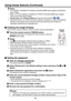 Page 34
34

 Notes
Thru display is available for Computer (including HDMI-input images) and Network-
input images.
Wide or 4:3 zoom display is available for Y/PB/PR (including HDMI-input images), 
Video and S-video-input images.
[Screen size] of the Display setting menu has the same function p.39 p.40.
Using this function on commercial video software, broadcast or cable-broadcasting 
except for the purpose of your private viewing and listening may infringe the 
copyright protected by the copyright laws....