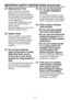 Page 8
8

IMPORTANT SAFETY INSTRUCTIONS (Continued)
22. Replacement Parts
When replacement parts are 
required, be sure the service 
technician has used replacement 
parts specified by the manufacturer 
or have the same characteristics 
as the original part.
Unauthorized substitutions may 
result in fire, electric shock, or 
other hazards.
(Only the replacement of the lamp 
should be made by users.)
23.  Safety Check
Upon completion of any service 
or repairs to this product, ask 
the service technician to...