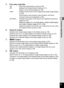 Page 5351
2Common Operations
5Four-way controller(2) : Plays back and pauses a movie (p.126).
( 3) : Displays the Playback Mode Palette (p.131).
Stops a movie during playback (p.126).
( 45) : Displays the previous or next image during single-image display 
(p.125).
Fast-forwards, fast-reverses, frame forwards, and frame 
reverses during movie playback (p.126).
( 2345 )  : Changes the position of the area to be magnified during zoom 
display (p.135).
Selects an image in 6- or 12-image display, a f older in f...