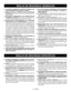 Page 213 − Español
REGLAS DE SEGURIDAD GENERALES
	LAS  MUELAS  ABRASIVAS  CONTINÚAN  GIRANDO  POR 
INERCIA DESPUÉS DE APAGARSE LA UNIDAD.
	NUNCA UTILICE LA UNIDAD EN UNA ATMÓSFERA 
EXPLOSIVA. El chispeo normal del motor podría encender los 
gases presentes.
	NO UTILICE LA HERRAMIENTA SI EL INTERRUPTOR NO 
ENCIENDE O NO APAGA. Lleve todo interruptor defectuoso 
a un centro de servicio autorizado para que lo reparen.
	INSPECCIONE PERIÓDICAMENTE LOS CORDONES 
ELÉCTRICOS DE LAS HERRAMIENTAS. Si  se  daña  la...