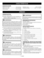 Page 257 − Español
ARMADO
DESEMPAQUETADO
Este producto requiere armarse.
	Extraiga  cuidadosamente  de  la  caja  la  herramienta  y  los 
accesorios.  Asegúrese  de  que  estén  presentes  todos  los 
artículos enumerados en la piezas sueltas.
ADVERTENCIA: 
No  utilice  este  producto  si  alguna  pieza  incluida  en  la  lista 
de  piezas  sueltas  ya  está  ensamblada  al  producto  cuando  lo 
desempaqueta. El fabricante no ensambla las piezas de esta 
lista en el producto. Éstas deben ser instaladas por...