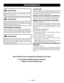 Page 2810 − Español
MANTENIMIENTO
ADVERTENCIA: 
Al  dar  servicio  a  la  unidad,  sólo  utilice  piezas  de  repuesto 
idénticas.  El  empleo  de  piezas  diferentes  puede  causar  un 
peligro o dañar el producto.
ADVERTENCIA: 
Siempre póngase protección ocular con protección lateral con 
la marca de cumplimiento de la norma ANSI Z87.1. Si no cumple 
esta  advertencia,  los  objetos  que  salen  despedidos  pueden 
producirle lesiones serias en los ojos.
MANTENIMIENTO GENERAL
Evite  el  empleo  de  solventes...