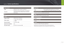 Page 189188
Appendix > Camera specifications
Wireless network
TypeIEEE 802.11b/g/n support Dual Band
Function
MobileLink, Remote Viewfinder, Auto Backup, 
Email, SNS & Cloud, AllShare Play, AutoShare, 
Wi-Fi Direct
NFC
Ye s
Interface
Digital outputUSB 2.0 (micro USB jack)
Video output• NTSC, PAL (selectable)
• HDMI
External release Yes (micro USB)
External microphoneYe s
DC power inputDC 5.0V, 1A via micro USB
Power Source
TypeRechargeable battery: BP1130 (1,130 mAh)
*  The power source may differ depending on...