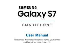 Page 2SMARTPHONE
User Manual
Please read this manual before operating your device and keep it for future reference. 