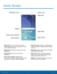 Page 159Home Screen
Home Screen
Status icons
Notification icons
Home screen indicator Status Bar
Widget Apps screen
App shortcuts
Apps folder
• Apps folder: For your convenience, there are 
several applications that are grouped into a folder 
on the main Home screen.
• Apps screen: Allows quick access to all of your 
applications.
• App shortcuts: Shortcuts to your favorite 
applications.
• Home screen indicator: Indicates which 
Home screen is presently displayed. Swipe across 
the screen to the right to open...
