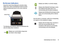 Page 23Understanding Your Device       19
On-Screen Indicators
Reveal the Control Panel (Bluetooth connection status, 
Battery level, Volume and Brightness levels) by quickly 
tapping simultaneously twice on the screen using two 
fingers.
The following icons will show within the Notifications Bar 
when the Galaxy Gear is turned on:Once the device is connected, confirm the corresponding 
icon appears on the smartphone’s display.
 
Displays your current battery charge level. 
Icon shown is fully charged.
Control...