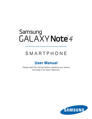 Page 1 
SMARTPHONE
 
User Manual
 
Please read this manual before operating your device and keep it for future reference.  