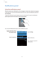 Page 25Basics
25
Notifications panel
Using the notifications panel
When you receive new notifications, such as messages or missed calls, indicator icons appear 
on the status bar. To see more information about the icons, open the notifications panel and 
view the details.
To open the notifications panel, drag the status bar downwards. To close the notifications 
panel, drag the bar from the bottom of the screen upwards.
You can use the following functions on the notifications panel.
Tap a notification and...