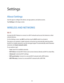Page 8888
Settings
About Settings
Use this app to configure the device, set app options, and add accounts.
Tap 
Settings on the Apps screen.
WIRELESS AND NETWORKS
Wi-Fi
Activate the Wi-Fi feature to connect to a Wi-Fi network and access the Internet or other 
network devices.
On the Settings screen, tap 
Wi-Fi, and then tap the Wi-Fi switch to activate it.
The device can maintain a stable network connection by automatically selecting either 
the Wi-Fi or mobile network to use the strongest signal. To...