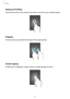 Page 21Basics
21
Tapping and holding
Tap and hold an item or the screen for more than 2 seconds to access available options.
Dragging
To move an item, tap and hold it and drag it to the target position.
Double-tapping
Double-tap on a webpage or image to zoom in. Double-tap again to return.    
