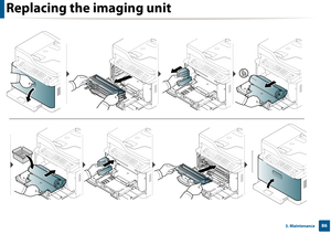 Page 86Replacing the imaging unit
863. Maintenance 