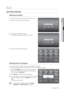 Page 21English _21
 LIVE
GETTING ST
Starting the system
1. Connect the power cable of the DVR to the wall outlet.
2. Press the Power button on the front panel.
3. You will see the initialization screen.
The initialization process will last about 1 minute. 
4. The live screen appears with a beep.
Shutting Down the System
You can shut down the system only if you have logged in to the DVR.
You require permission to shut down the system if you are not logged in as admin.
1. Press the [POWER] button on the remote...