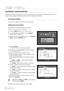 Page 6060_ main menu
NETwORK CONFIGURATION
It provides networked monitoring of Live screen from a remote place, and supports mail forwarding function with 
events. You can configure the network environment which enables such functions.
Connection Mode
You can set the network connection route and protocol.
Setting the Connection
Sets the protocol and environment of the network.
Using the mouse may help make setup easier.
1. Press the [MENU] button on the remote control.
2.  Use the left/right button (
_ +) to...