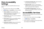 Page 209202
Settings
More Accessibility 
Settings
Customize additional accessibility features for your 
device.
1. From a Home screen, swipe up to access Apps .
2. Tap  Settings > Accessibility , and tap an option:
• Text‑to‑speech: Set your preferred TTS 
engine and options. For more information, see 
“Text-to-Speech Options” on page  179.
• Direction lock : Unlock the screen by swiping in 
a series of directions.
• Direct access : Open your accessibility settings 
by pressing the Volume up  key and the 
Power...