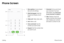 Page 5949Phone Screen
Calling
Phone Screen
3
2 1
5 8
1. 
M
 ore options
: Access Speed 
dial and Call settings.
2.  
H
 ide the keypad
: Hide the 
keypad and display recent 
calls.
3.  
Vi
 deo call
: Make video calls.
4.  
C
 all
: Make a call.
5.  
V
 oice command
: Say the 
number you want to dial.
6.  
Ke
 ypad
: Dial the number that 
you want to call.
7. Voicemail : Set up and check 
your voicemail. For more 
information, see “Set Up and 
Access Voicemail” on page  62. 
8.
 
Ta
 b s: Display a log of all...