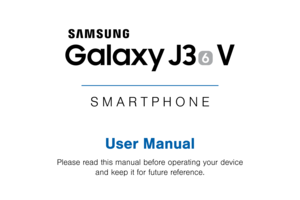 Page 2SMARTPHONE
User Manual
Please read this manual before operating your device and keep it for future reference. 