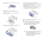 Page 2828 _Maintenance
3.Gently shake the toner cartridge from side to side five or six times to 
redistribute the toner. 
4.Reinsert the toner cartridge into the machine. Ensure that the toner 
cartridge snaps into place.
5.Close the front cover. Make sure that the cover is securely closed. If it is 
not firmly closed, printing errors may occur when you print.REPLACING THE TONER CARTRIDGE
When the toner LED lights red, a toner cartridge has reached its estimated 
cartridge life. Your machine stops printing....