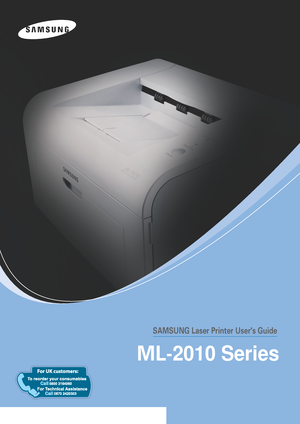 Page 1SAMSUNG Laser Printer Users Guide
ML-2010 Series
Downloaded From ManualsPrinter.com Manuals 