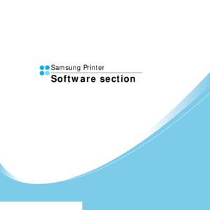 Page 46
Samsung Printer
Software section
Downloaded From ManualsPrinter.com Manuals 