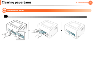 Page 57Clearing paper jams574. Troubleshooting

2 
In the manual feeder
Downloaded From ManualsPrinter.com Manuals 