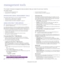 Page 68Management tools_ 68
9.management tools
This chapter introduces management tools provided to help you make full use of your machine. 
This chapter includes:
•Introducing useful management tools
• Using SyncThru™ Web Service •
Using the Smart Panel program
• Using the Unified Linux Driver Configurator
  
INTRODUCING USEFUL MANAGEMENT TOOLS
The programs below help you to use your machine conveniently.
•Using SyncThru™ Web Service on page  68.
• Using the Smart Panel program on page  69.
• Using the Unified...
