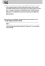 Page 132132
FA Q
If a PC connected with the camera stops responding while the Windows is starting. 
In this case, disconnect the PC and the camera and the windows will start correctly. 
If the problem happens continuously, set the Legacy USB Support to disable and re-start
the PC. The Legacy USB Support is in the BIOS setup menu. (The BIOS setup menu
differs from the PC manufacturers and some BIOS menus don’t have Legacy USB
Support) If you can’t change the menu by yourself, contact to the PC manufacturer or...