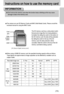 Page 1919
Instructions on how to use the memory card
Dont remove the memory card when the function lamp is blinking as this may cause
damage to data in the memory card.
INFORMATION
[ SD (Secure Digital) memory card ]
Write
protect
switch
Label
Card
pins
The camera can use SD Memory Cards and MMC (Multi Media Cards). Please consult the
enclosed manual for using the MMC Cards.
The SD memory card has a write protect switch
that prevents image files from being deleted or
formatted. By sliding the switch to the...