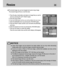 Page 7474
Resize
The stored image size can be changed and used as logo image.  
The resized image will have a new file name.
NOTICE
Large sized images can be resized to be made smaller, but you may notice decreasing
image quality when a small size image is resized to become larger.
If you try to resize a Photo or Print size image, a [N/A] (Not available) sub menu will be
displayed on the menu display.
Only JPG images can be resized. TIFF, WAV files can’t be resized.
The different compression format image,...