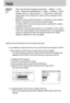 Page 116116
FA Q
[Case 9] When I open the Device Manager (by clicking Start (Settings) Control
Panel 
(Performance and Maintenance) System (Hardware) Device
Manager), there are  
Unknown Devicesor  Other Devicesentries with a
yellow question mark(?) beside them or devices with an exclamation mark(!)
beside them.
Right-click on the entry with the question(?) or exclamation (!) mark and select
Remove. Restart the PC and connect the camera the again. 
For Windows 98 PC, remove the camera driver also, restart the...