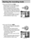 Page 2222How to use the PROGRAM mode (               )
Selecting the automatic mode will configure the camera
with optimal settings. You can still manually configure all
functions except the iris and shutter speed. 
Steps from 1-4 are the same as those for AUTO mode.
5. Select the PROGRAM mode by rotating the mode dial.
6. Press the menu button to configure advanced functions
such as image size (p.48), quality (p.49), metering (p.50),
number of pictures in continuous shooting (p.50), picture
effects (p.51),...