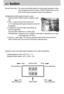 Page 4444+/- buttonLong Time shutter : This camera automatically adjusts the shutter speed and aperture values
to the shooting environment. However, in NIGHT SCENE mode, you can
set the shutter speed and aperture values to your preference.Adjusting the shutter speed and aperture values
1. Select the NIGHT SCENE mode by rotating the mode
dial.
2. Press +/- button and Long Time shutter menu
(LT, For selecting shutter speed and aperture value) will
be displayed.
3. Configure the Long Time shutter value with the...