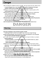 Page 66
Danger
Do not attempt to modify this camera in any way.  This may result in fire, injury, electric shock
or severe damage to you or your camera. Internal inspection, maintenance and repairs
should be carried out by your dealer or Samsung Camera Service Center.
Please do not use this product in close proximity to flammable or explosive gases, as this
could increase the risk of explosion.
Should any form of liquid or a foreign object enter the camera, do not use it. Switch off the
camera, and then...