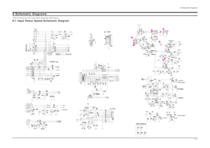 Page 1059 Schematic Diagrams
9-1
9 Schematic Diagrams-This Document can not be used without Samsungs authorization.9-1 Input Power Sound Schematic Diagram
 