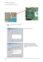 Page 103 Alignments and Adjustments
3-8
3. Connect Jig to CN905 on PCB Assy
4. Click WISP± Icon on Computer
5. Check Automatic mode on. 
6. Click Browser  button : Select the 
Code , Click  Auto Execute button
Check Erase and Write OK In General 
window and check Verify OK in ISP status
window.
 