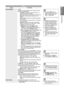 Page 2525
English
Using the Menus
Picture
OptionDescription
Picture OptionsSize ■Changes the screen shape in terms of height and width. Also known as Aspect Ratio.Auto Wide •: Enables the correct picture size to match the original video signal.16:9 •: Sets the picture aspect ratio to fill the screen.Wide Zoom •: Enlarges the middle part of the picture.Zoom •: Magnifies the picture contents horizontally and vertically.4:3 •: Sets the picture aspect ratio to 4:3 with black or gray side...