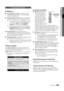 Page 12021Nederlands
03
Basisfuncties
Het menu Ondersteuning
Zelfdiagnose
Het beeld testen (Ja / Nee) ■: Controleer hiermee of 
er problemen met het beeld zijn en als een probleem 
aanhoud, het kleurpatroon. 
Het geluid testen (Ja / Nee)
 ■ : Gebruik de ingebouwde 
melodie om te controleren of er geluidsproblemen zijn. 
Als u geen geluid hoort via de luidsprekers van de 
 ✎tv controleert u voordat u de geluidstest uitvoert 
of in het menu Geluid  de optie Luidspreker 
selecteren  is ingesteld op TV-luidspreker...