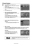 Page 23English - 1
1.   Press the MENU button to display the menu.   
Press the ▲ or ▼ button to select "Sound", then press the 
ENTER
 button.
.    Select the required option by pressing the ▲ or ▼ button, then press the  ENTER button.
.   When you are satisfied with your setting, press the ENTER button.
.   Press the EXIT button to exit.
♦  Mode: Standard/Music/Movie/Speech/Custom   You can select the type of special sound effect to be used when watching a given broadcast.
Easy...