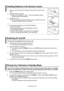 Page 10English - 
1. Lift the cover at the back of the remote control upward as shown in the    figure.
. Install two AAA size batteries.Make sure to match the "+" and "–" ends of the batteries with the 
diagram inside the compartment.
. Replace the cover.Remove the batteries and store them in a cool, dry place if you won’t\
 
be using the remote control for a long time. 
➣
➣
If the remote control doesn’t work, check the following:  
1. Is the TV power on?  
2. Are the plus and...