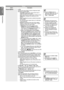 Page 26

English
Using the Menus

Picture
OptionDescription
Picture OptionsSizeChanges the screen shape in terms of height and width. Also known as Aspect Ratio.Auto Wide: Enables the correct picture size to match the original video signal.16:9: Sets the picture aspect ratio to fill the screen. Wide Zoom: Enlarges the middle part of the picture.Zoom: Magnifies the picture contents horizontally and vertically.4:3: Sets the picture aspect ratio to 4:3 with black or gray side bars.Screen Fit: Matches...