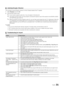 Page 3131English
04
Advanced Features
Listening through a Receiver  ¦
You can listen to sound through a receiver (i.e Home Theatre) instead of the TV speaker.
1. Select Receiver and set to On.
2. Press the EXIT button to exit.
If your receiver supports audio only, it may not appear in the device list. ✎
The receiver will work when you have properly connected the optical in jack of the receiver to the  ✎DIGITAL AUDIO OUT (OPTICAL) jack of the T V.
When the receiver (i.e Home Theatre) is set to On, you can hear...