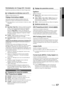 Page 7117Français
03Fonctions de base
Configuration du téléviseur avec le PC
 
¦
Réglez le mode d’entrée sur PC.
Réglage Automatique t
Cette option permet de régler les positions/valeurs de 
fréquence et d’affiner automatiquement les paramètres. 
Non disponible en cas de connexion à l’aide d’un câble 
 
✎HDMI/DVI.
Ecran
Régl. Base / Regl. Préc 
 
■ : élimine ou réduit les parasites 
visuels. Si vous ne pouvez pas éliminer ces parasites 
au moyen d’un réglage précis uniquement, réglez la 
fréquence (Régl. Base)...