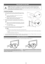 Page 14English - 14
Securing the TV to the Wall
Caution: Pulling, pushing, or climbing onto the TV may cause the TV to fall. In\
 particular, ensure that your 
children do not hang over or destabilize the TV; doing so may cause the TV to tip over, resulting in serious 
injuries or death. Follow all safety precautions provided on the included Safety Flyer. For added stability, install 
the anti-fall device for safety purposes, as follows.
To avoid the TV from falling 
1.  Put the screws into the clamps and...