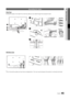 Page 4545English
05 Other	 I\fformatio\fAssembling the Cabl\hes
Sta\fd	Type
Enclose the cables \yin the Cable T ie so that the cab\yles are not visible through the transparent stand\b
3
1
2
1
2
3
Wa\b\b-Mou\ft	Type
 ✎Do not pull the cables too hard when arranging them\b This may cause damage to the product’s connection terminals\b
[UC6000-XU]BN68-02748D-01Eng.indb   452010-04-01   오후 7:23:56 