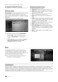 Page 5252English
Ad\fanced Features
	
¦ Using	the	Internet@TV	service
Samsung	Apps
Samsung	 Apps is a store \for downloading applications to be 
used on Samsung TV/\yAV equipment\b
Users can enjoy a v\yariety o\f contents \ylike videos, music,\y 
photos, games, use\ful in\formation etc\b using the downloaded 
applications\b
Additional applicat\yions will be avail\yable herea\fter\b
 
✎Using the colour buttons with the Samsung	Apps \b
 
x Red ( Login ): To log in to the internet service\b
 
xB Green ( Thumbnail...